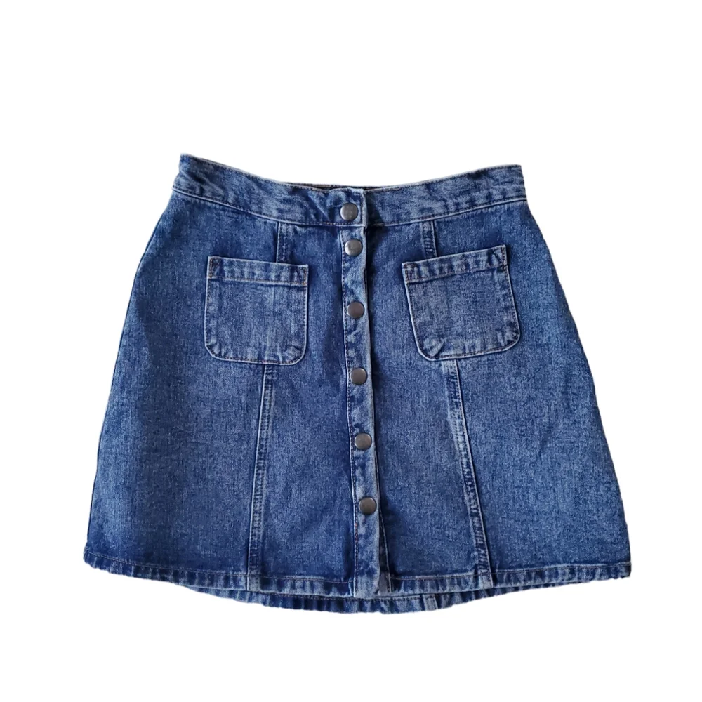 BDG Denim Mini Skirt